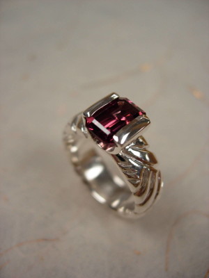 Ring: Sterling Silver and Tourmaline