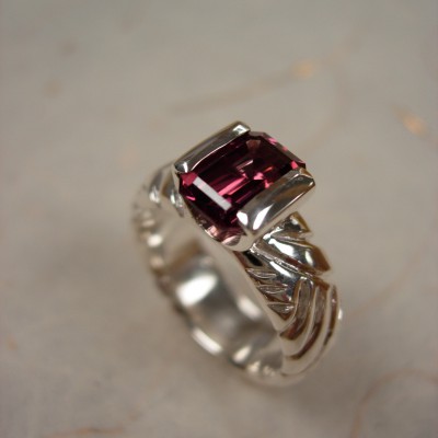 Ring: Sterling Silver and Tourmaline
