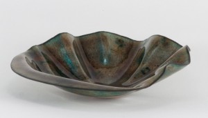 English Wheel Enameled Bowl