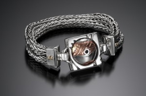Double Woven Chain Bracelet